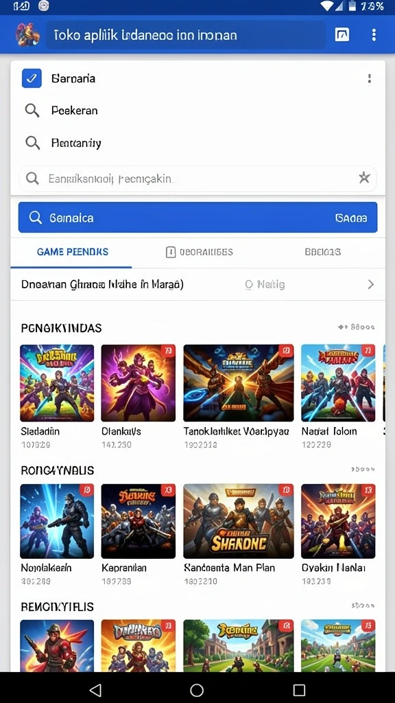 Tampilan antarmuka pengguna yang intuitif.