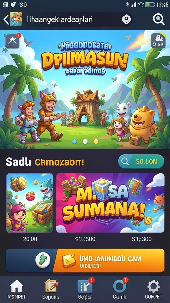 Tampilan antarmuka yang intuitif dan menarik.