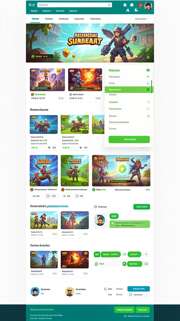Screenshot menunjukkan karakter utama dalam aksi.