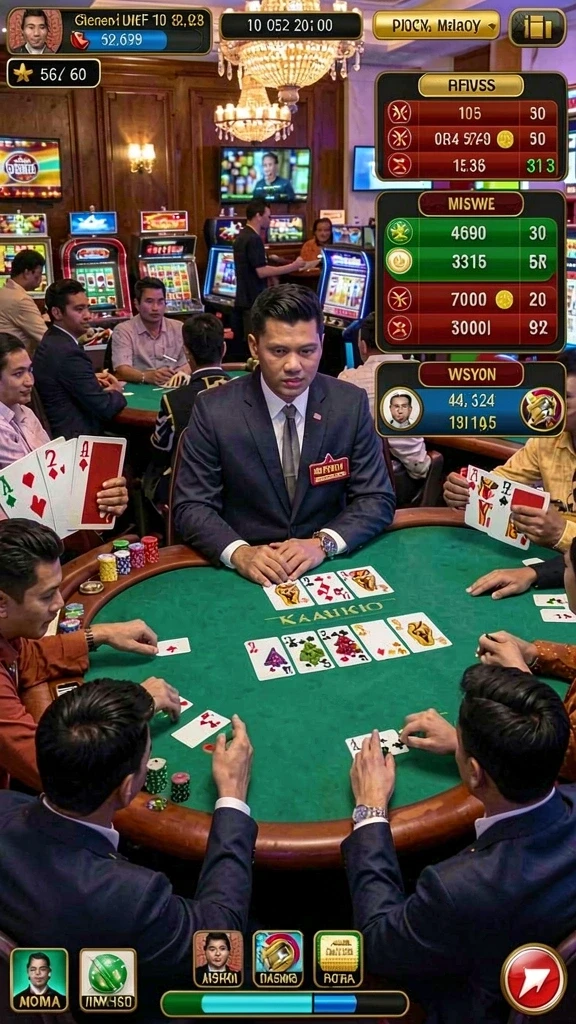Screenshot memperlihatkan pemandangan indah dunia game.