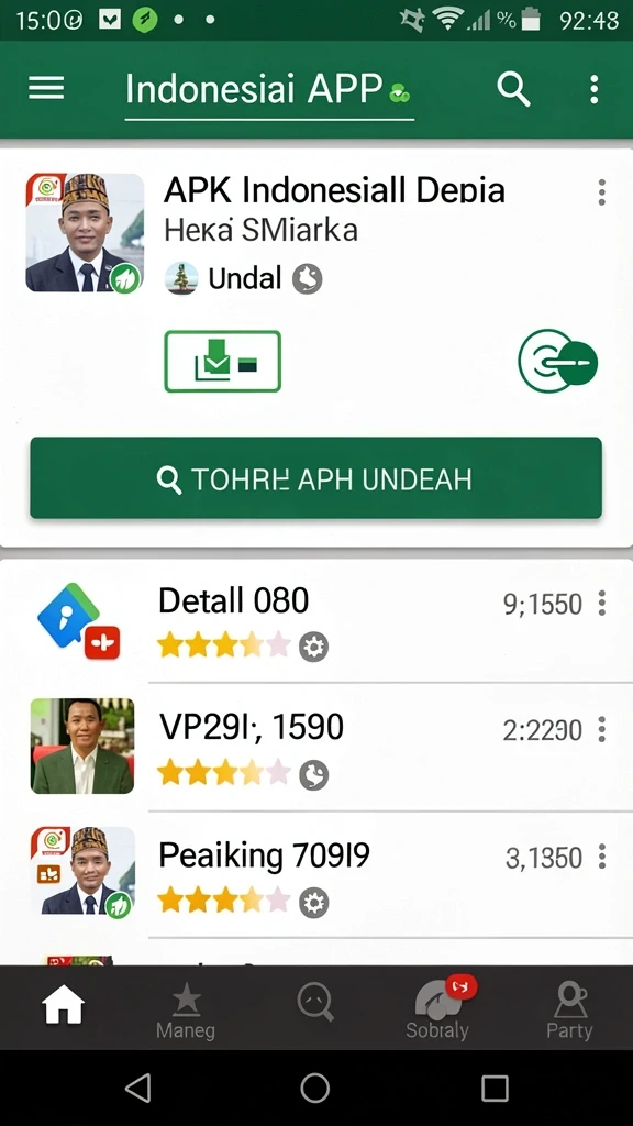 Antarmuka pengguna yang intuitif dan mudah digunakan.