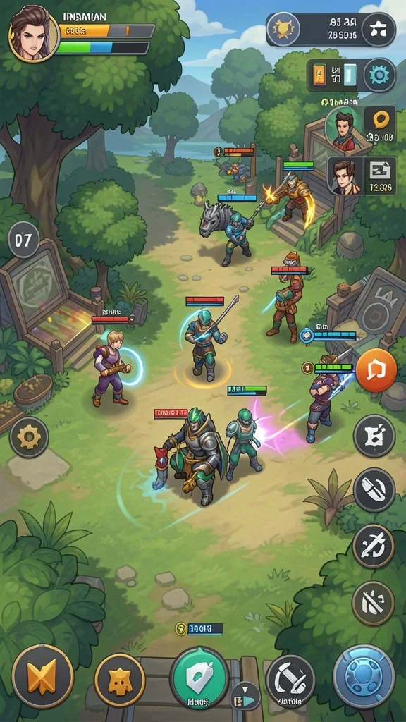 Visual grafis yang memukau dan detail dalam permainan.