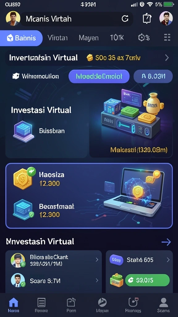 Screenshot menunjukkan momen seru dalam permainan.