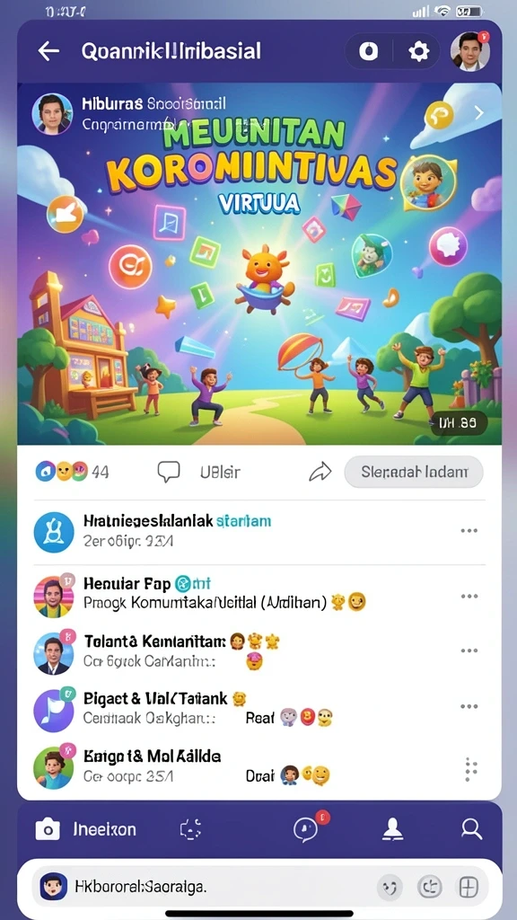 Screenshot menampilkan antarmuka permainan yang menarik.