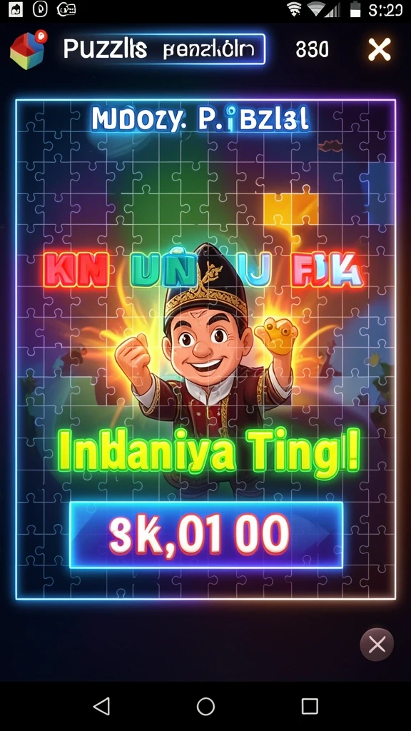 Tampilan antarmuka yang user-friendly.