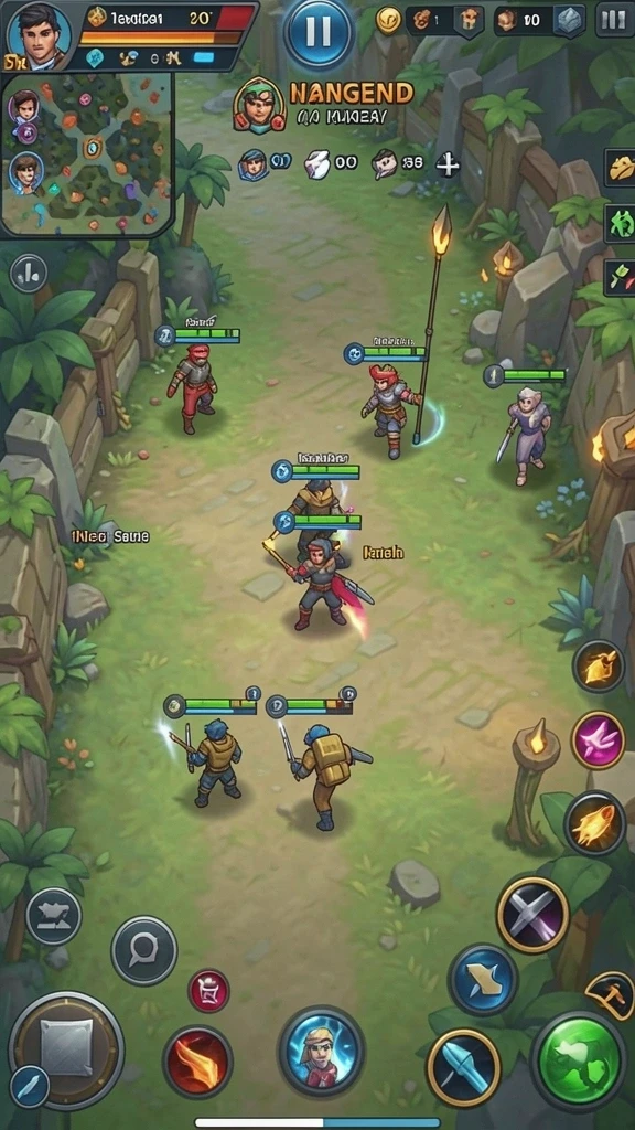 Tampilan awal game yang menarik.