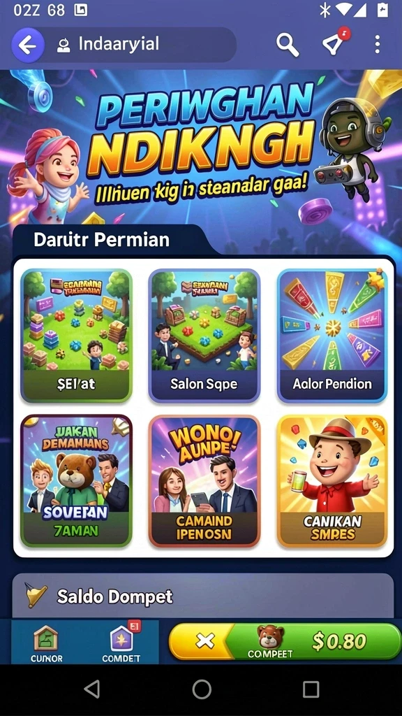 Mode permainan yang seru dan penuh tantangan.