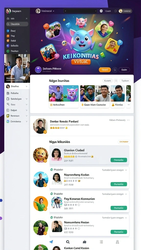 Komunitas aktif untuk berbagi pengalaman dan strategi.