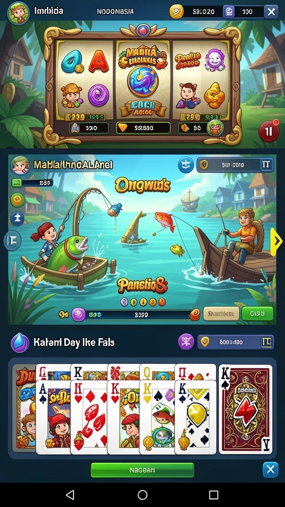 Tampilan awal game BROJP yang menarik dan intuitif.