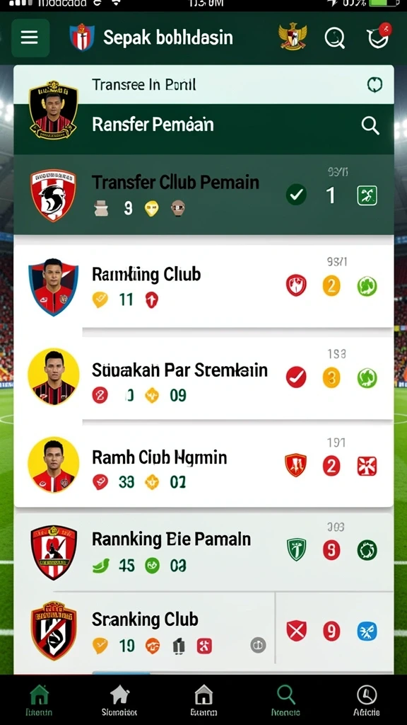 Fitur sosial untuk berinteraksi dengan pemain lain.