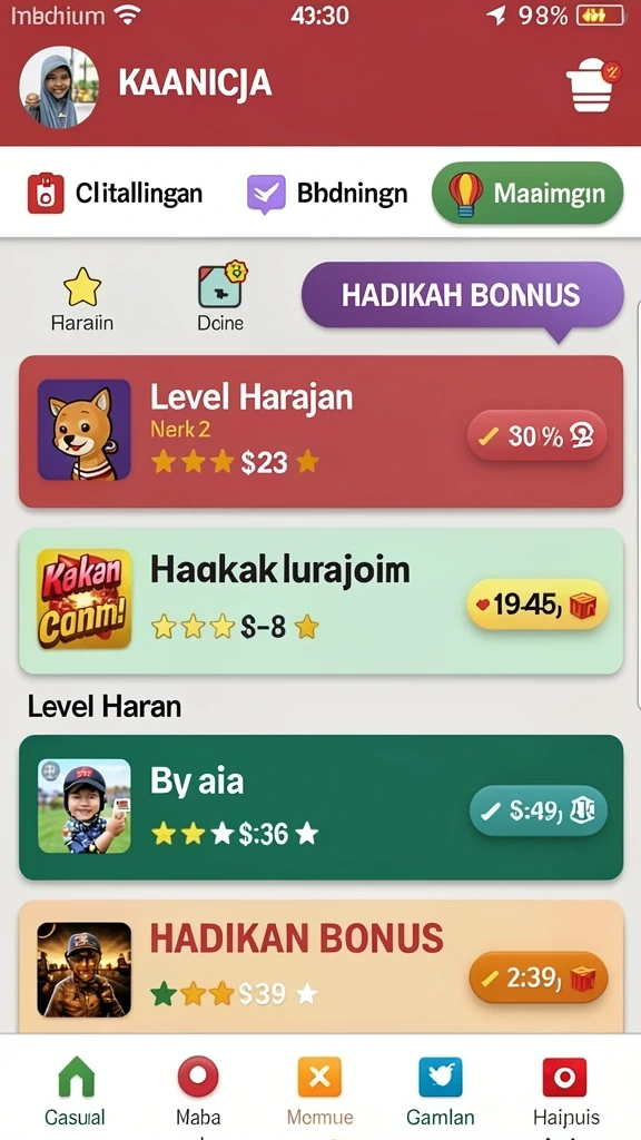 Tampilan menarik dari fitur permainan slot DEWA777.