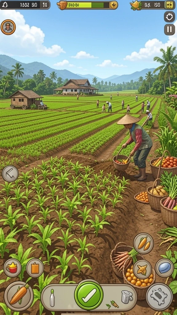 Tampilan antarmuka aplikasi yang menarik dan mudah dinavigasi.