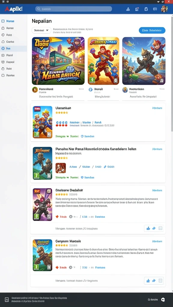 Karakter-karakter unik siap untuk dimainkan.