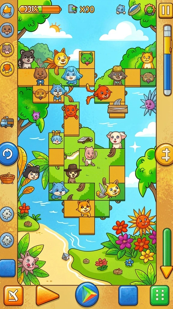 Tangkapan layar dari momen seru dalam game.
