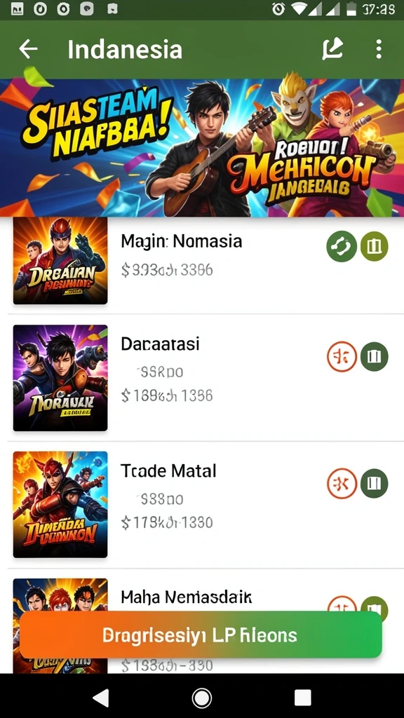 Grafis yang memukau dalam permainan IW777.