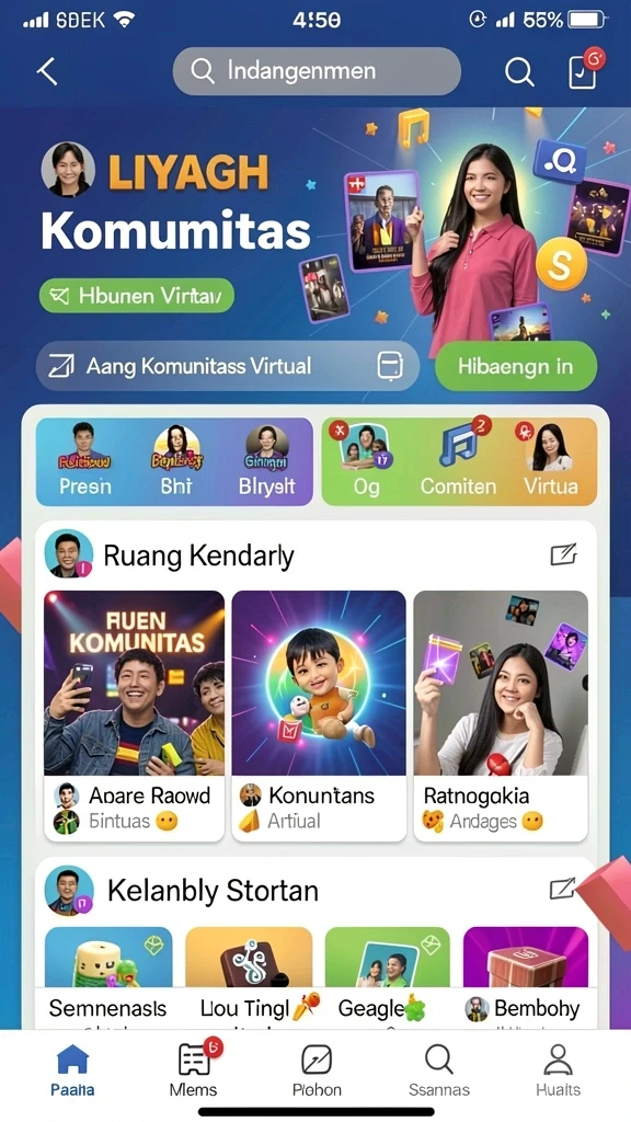 Fitur pencarian acara yang cepat dan efisien.