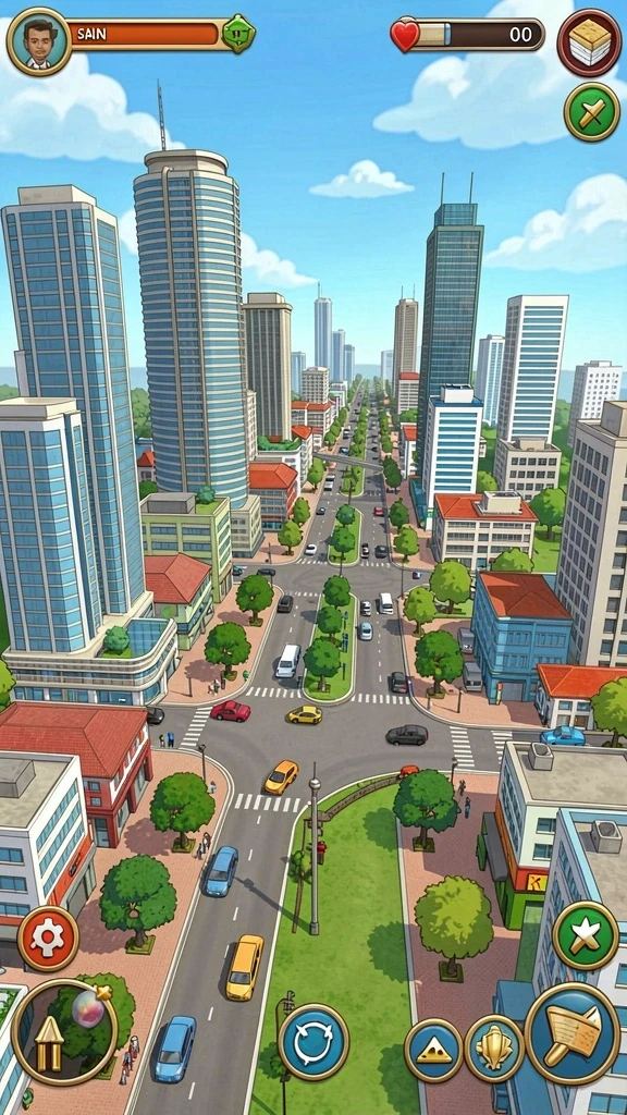 Tampilan antarmuka yang modern dan menarik.