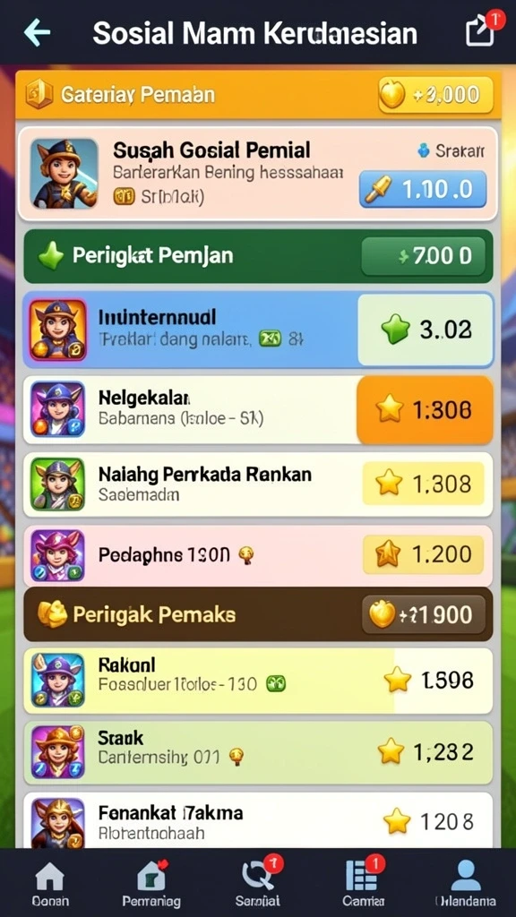 Tampilan antarmuka yang user-friendly.
