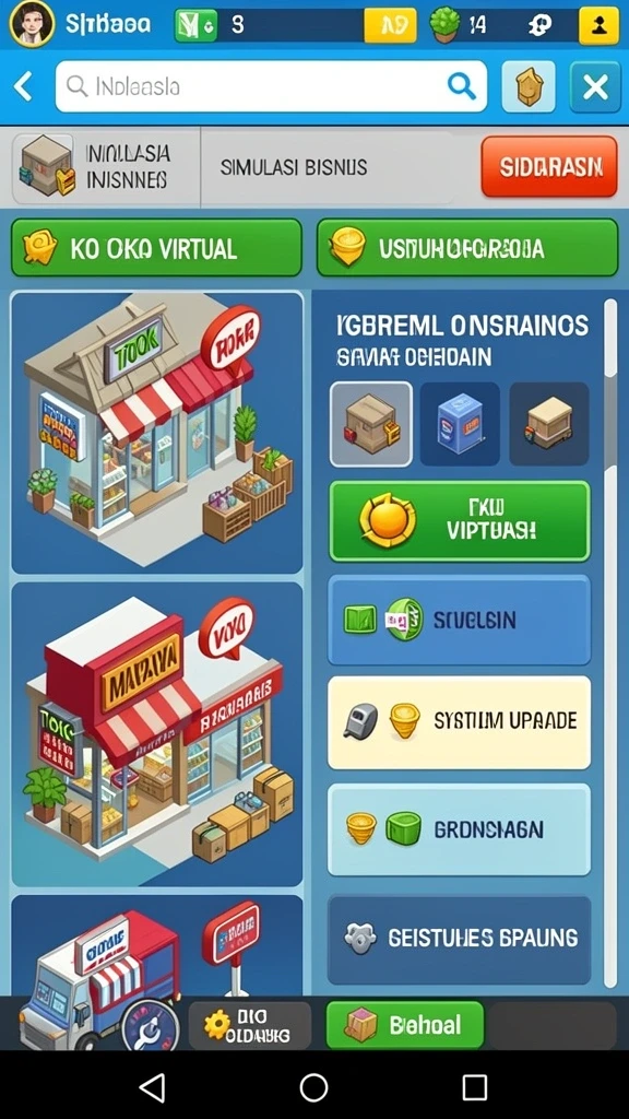 Beragam pilihan permainan dan tantangan seru.