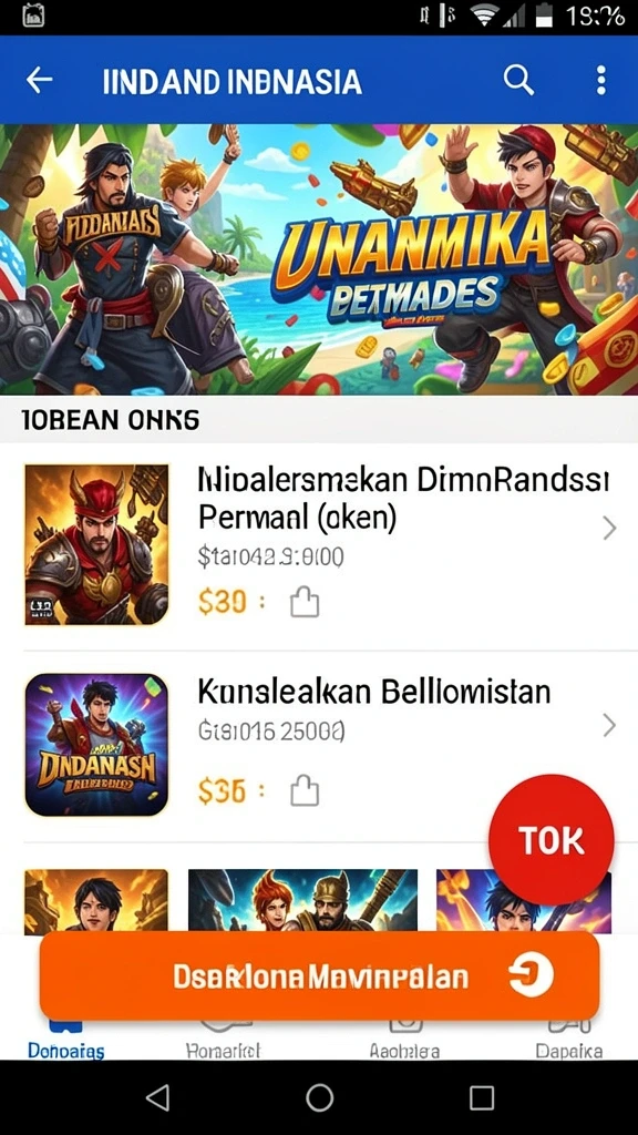 Tampilan antarmuka yang menarik dan mudah digunakan.