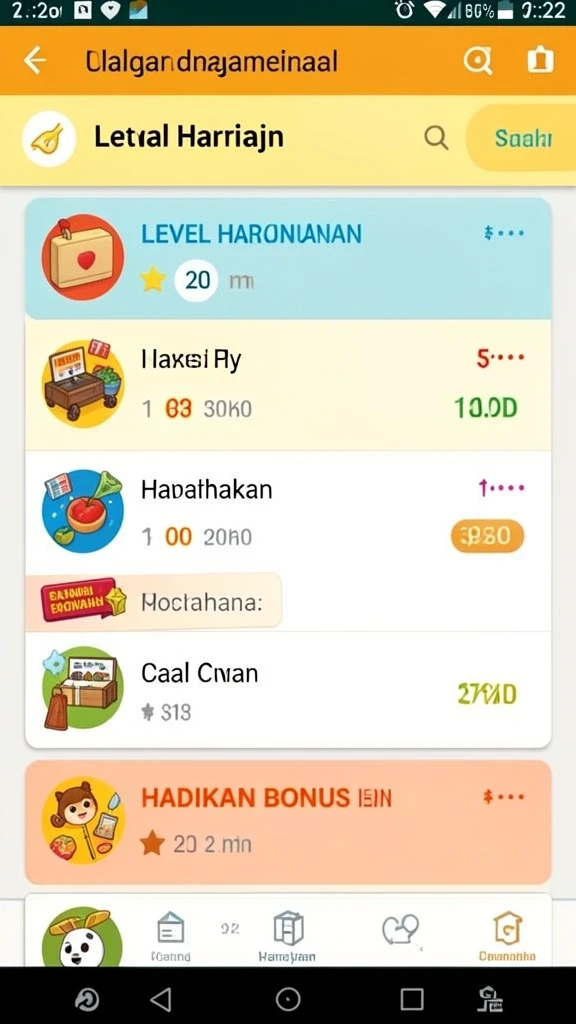 Tampilan antarmuka pengguna yang intuitif dan menarik.
