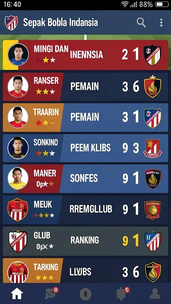 Antarmuka yang ramah pengguna dan menarik.