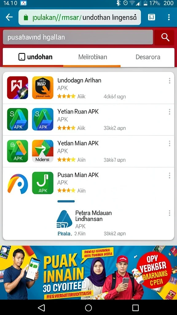Tampilan awal yang menarik dan grafis memukau.