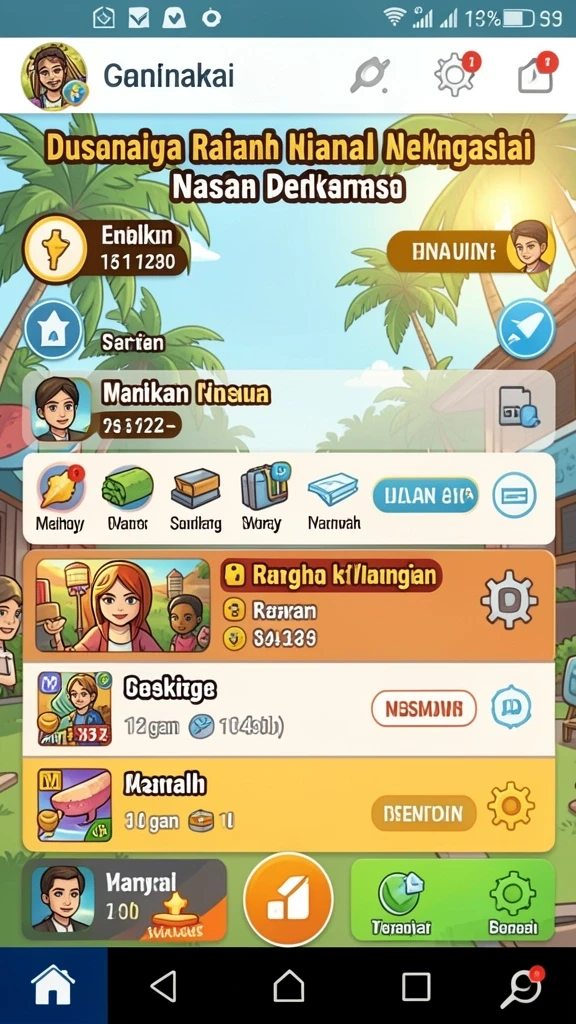 Tampilan antarmuka yang ramah pengguna.