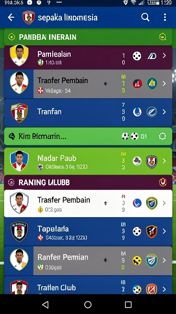 Tampilan pertarungan seru melawan monster.