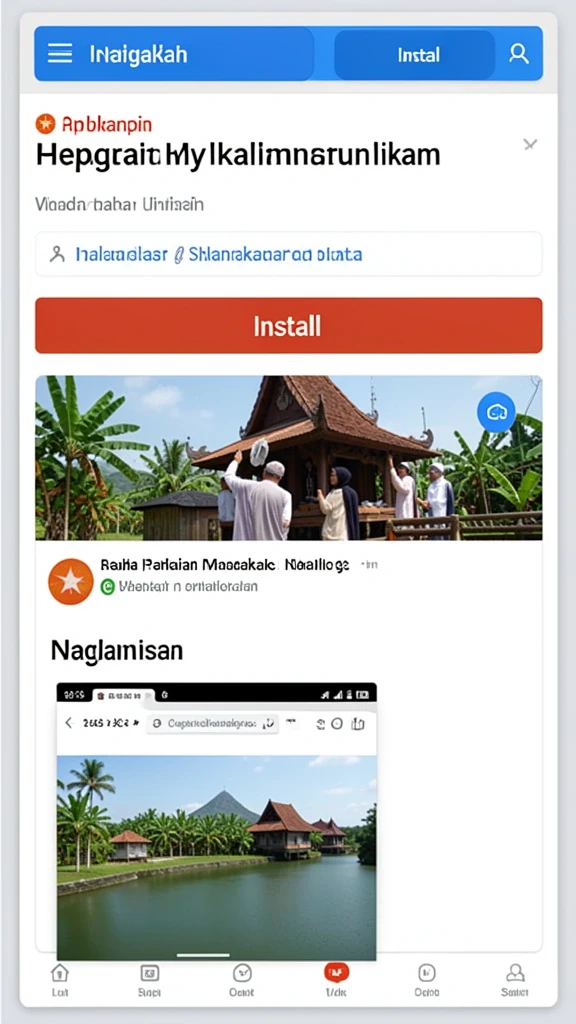 Tampilan awal S9S9 yang menarik dan penuh warna.