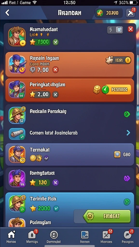Fitur multiplayer S9S9 yang memungkinkan bermain bersama teman.