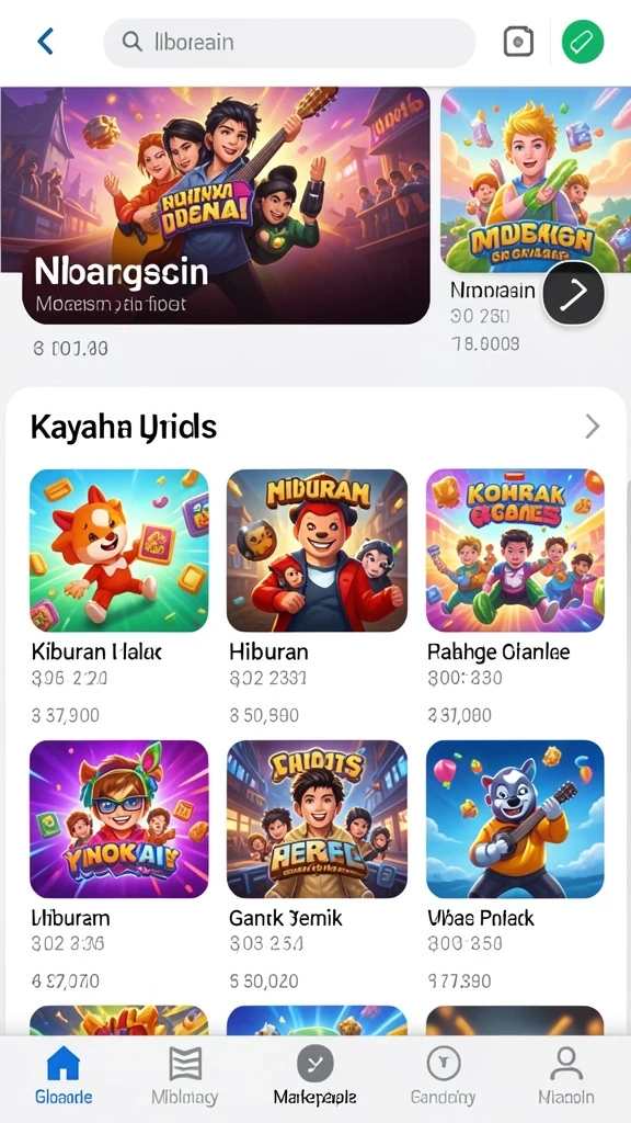 Tampilan antarmuka yang menarik dan mudah digunakan.
