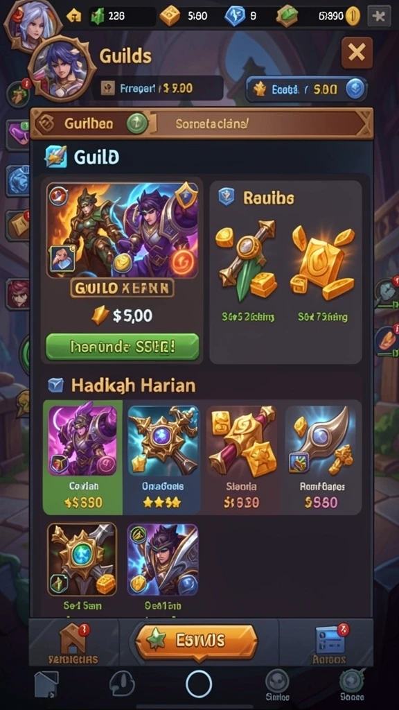 Berbagai tema permainan slot yang seru.