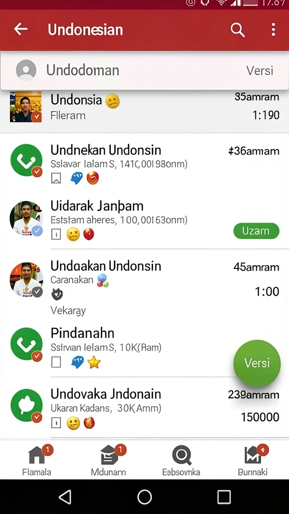Tampilan antarmuka yang intuitif dan user-friendly.