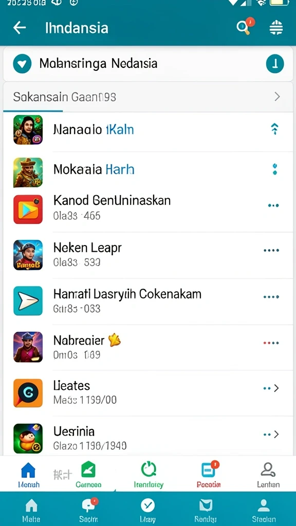 Tampilan antarmuka yang menarik dan mudah digunakan.