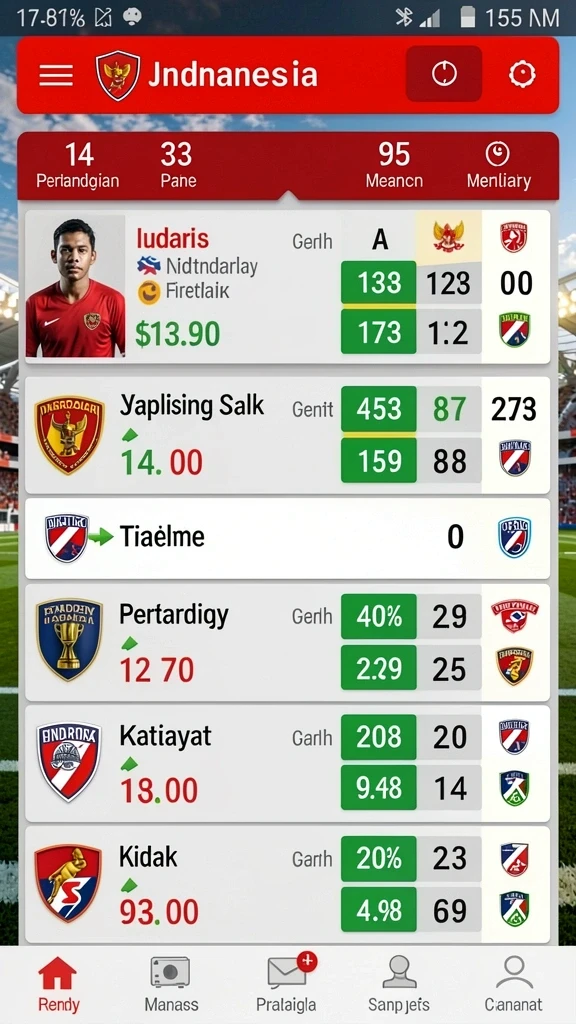 Tampilan antarmuka yang intuitif dan mudah digunakan.