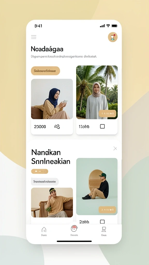 Tampilan antarmuka yang menarik dan mudah dinavigasi.