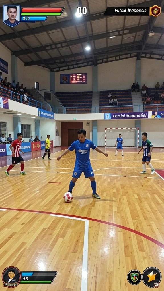 Tampilan antarmuka yang menarik dan modern.