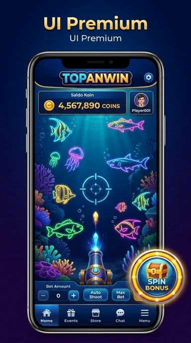 topanwin — layar beranda